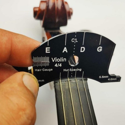 Violin bridge template - 1x,
